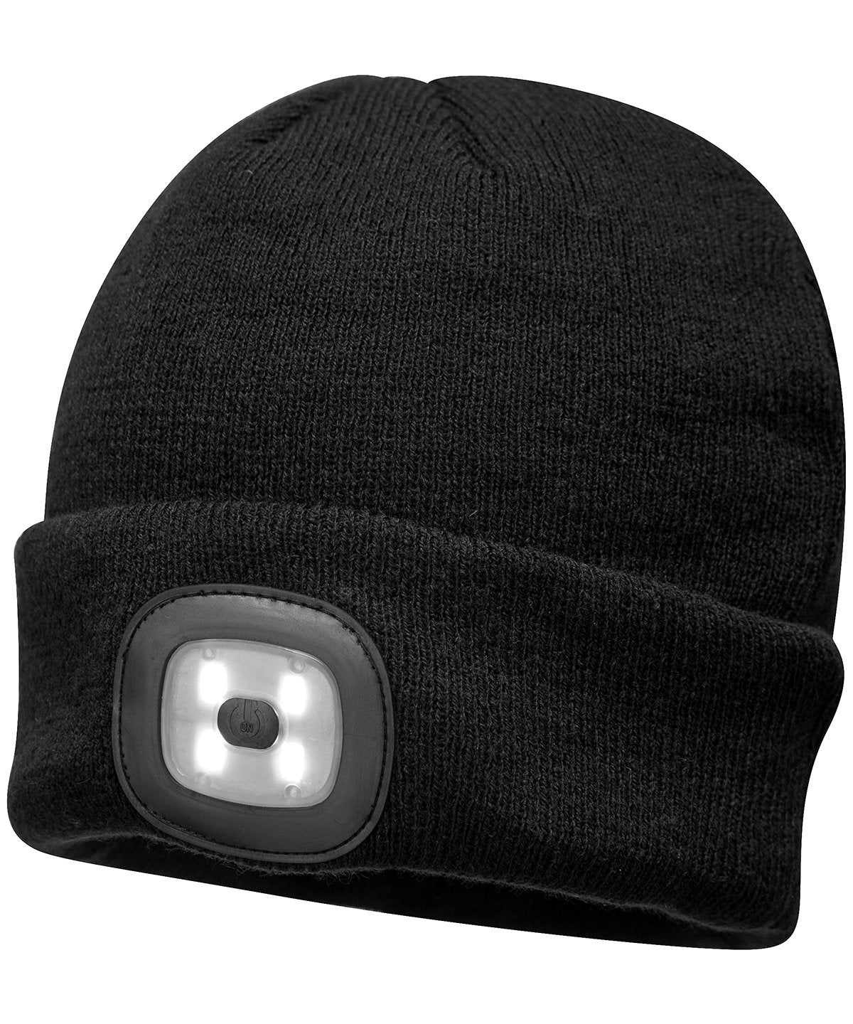 Lampe frontale LED rechargeable USB Beanie - Uniformes Riviera