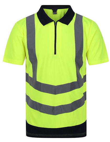 Polo Haute visibilité manches courtes Unisexe - Uniformes Riviera