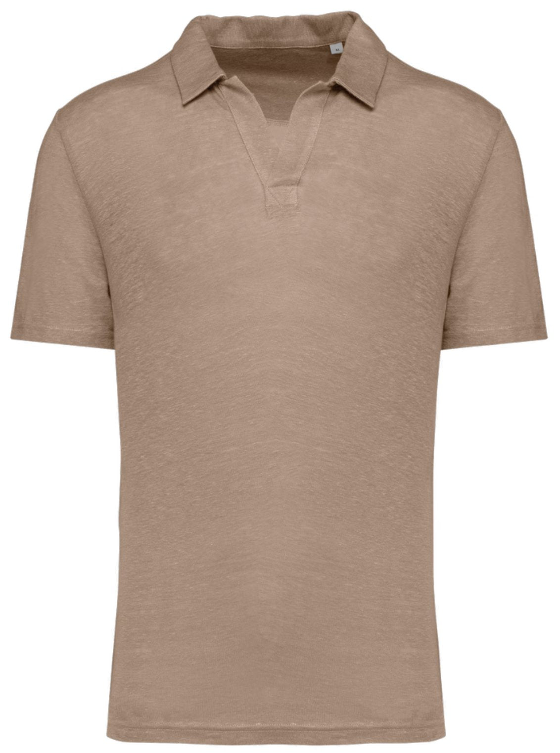 Polo manches courtes en lin homme - Uniformes Riviera