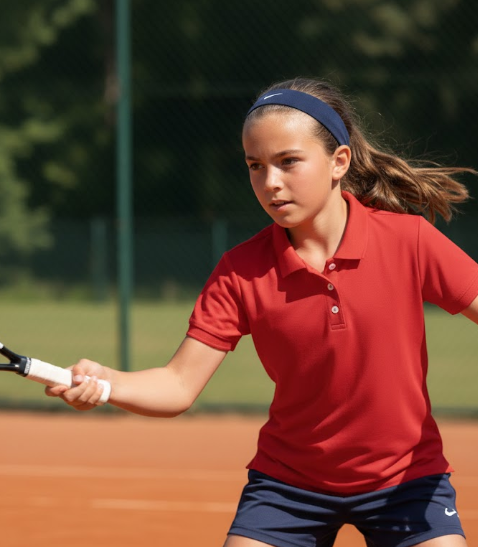 Polo de Sport Enfant Unisexe 100% Polyester Interlock PROACT