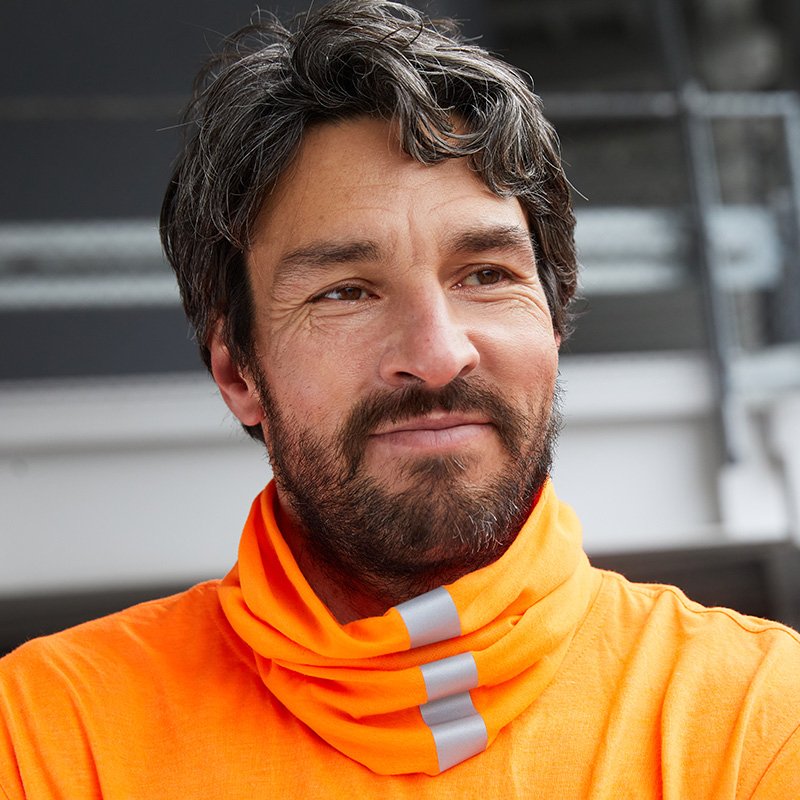 Tour de cou avec bandes réfléchissantes - Uniformes Riviera