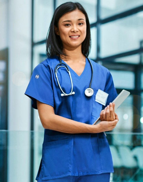 Tunique Médicale Manches Courtes Femmes - Uniformes Riviera