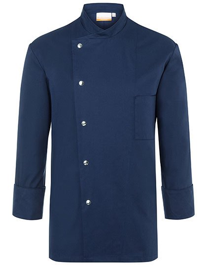 Veste de Cuisine Homme Manches Longues avec bouton pression - Uniformes Riviera