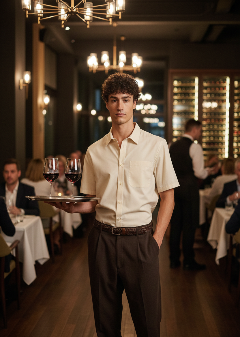 Chemises de Service Homme