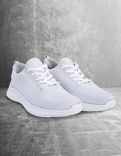 Baskets Service Unisexe Souples Blanches KARLOWSKY | Tenues Pro