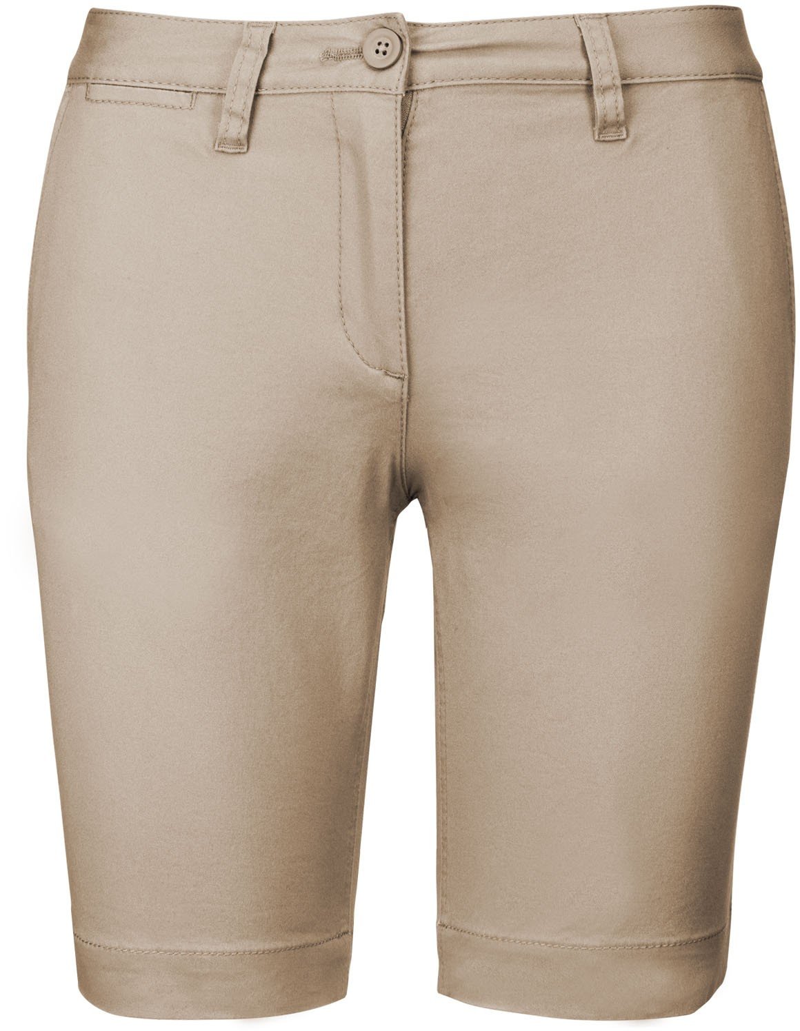 Bermuda Service Femme Chino Beige KARIBAN | Tenues Pro