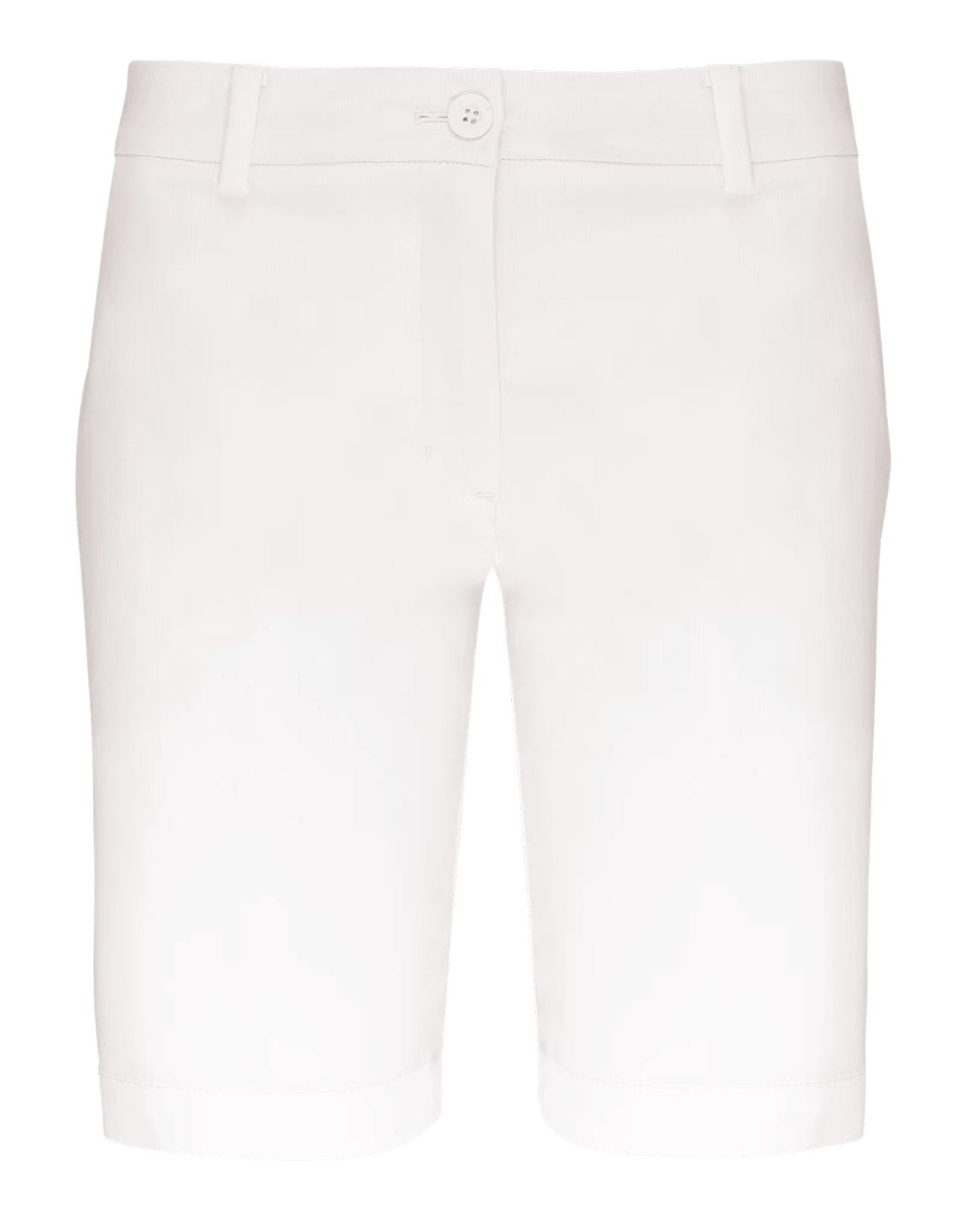 Bermuda Service Femme Souple Blanc PROACT | Tenues Pro