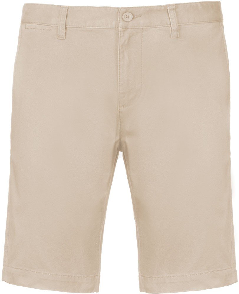Bermuda Service Homme Chino Beige KARIBAN | Tenues Pro