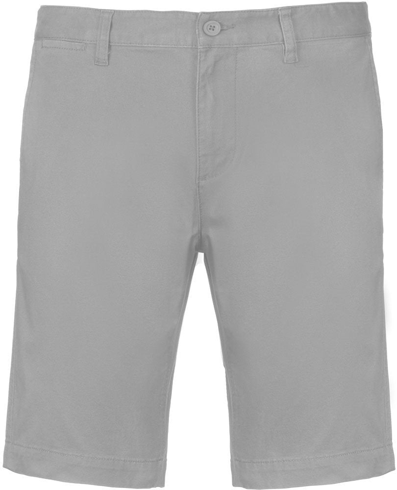 Bermuda Service Homme Chino Gris KARIBAN | Tenues Pro