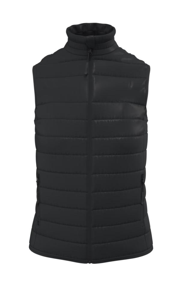 Bodywarmer Femme Matelassé Noir  IDEAL BASIC BRAND | Tenues Pro