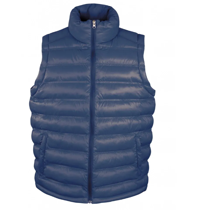 Bodywarmer Matelassé Bleu Marine Sans Manches Femme RESULT | Tenues Pro