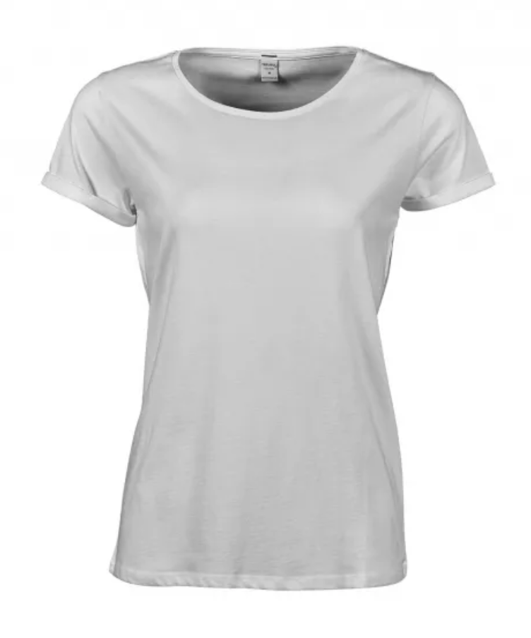 T-shirt Manches Courtes Femme Roll-Up TEE JAYS