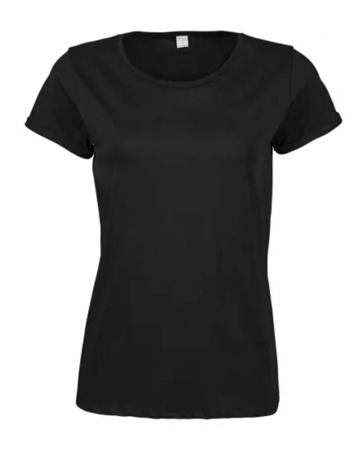 T-shirt Manches Courtes Femme Roll-Up TEE JAYS