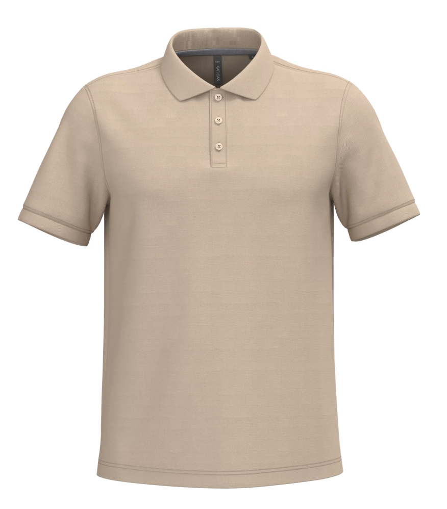 Polo de Sport Homme 100% Coton Piqué KARIBAN