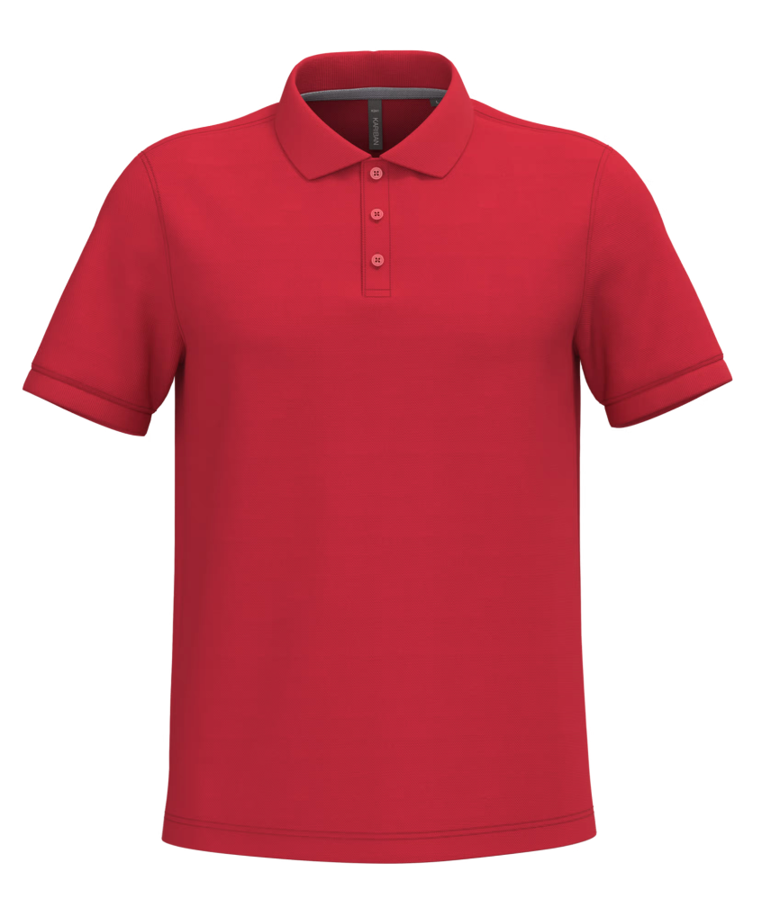 Polo de Sport Homme 100% Coton Piqué KARIBAN