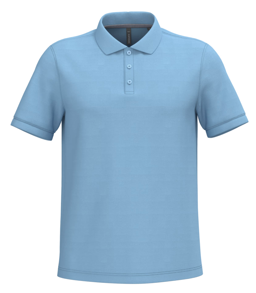 Polo de Sport Homme 100% Coton Piqué KARIBAN