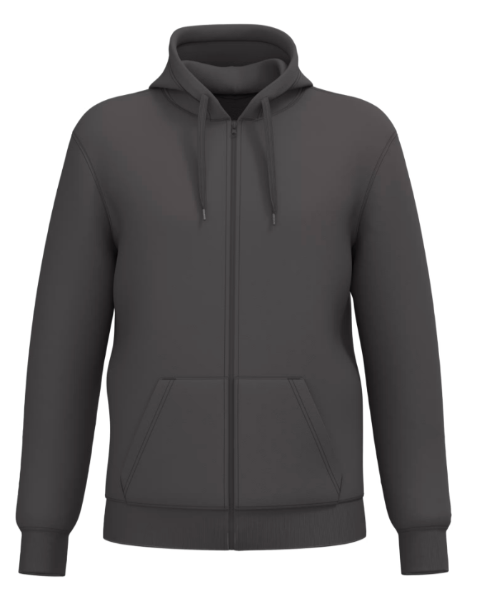 Veste à Capuche de Sport Unisexe Polycoton KARIBAN