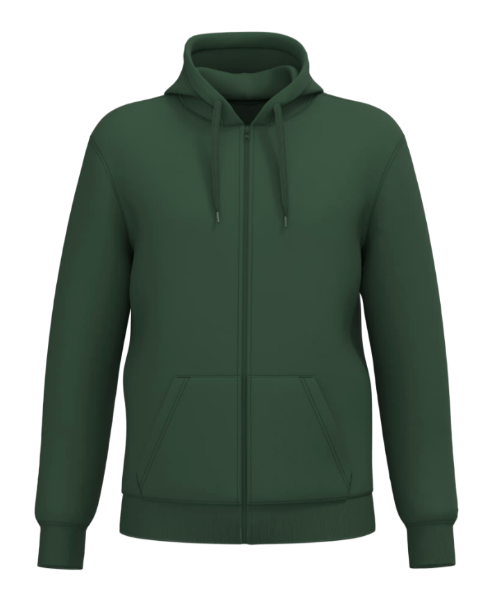 Veste à Capuche de Sport Unisexe Polycoton KARIBAN