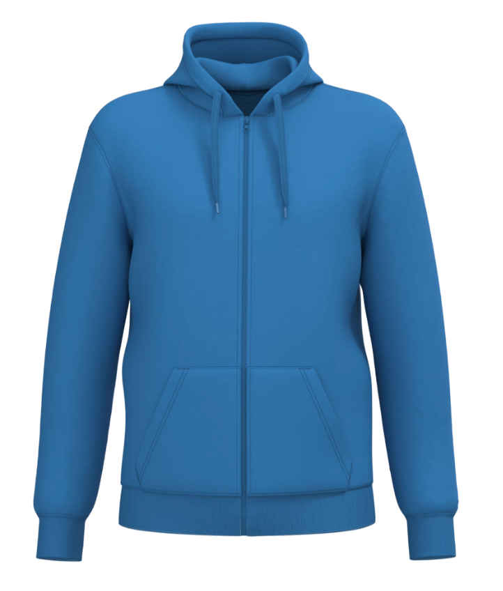 Veste à Capuche de Sport Unisexe Polycoton KARIBAN