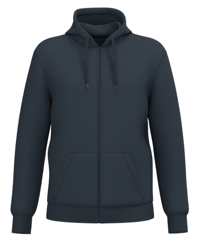 Veste à Capuche de Sport Unisexe Polycoton KARIBAN
