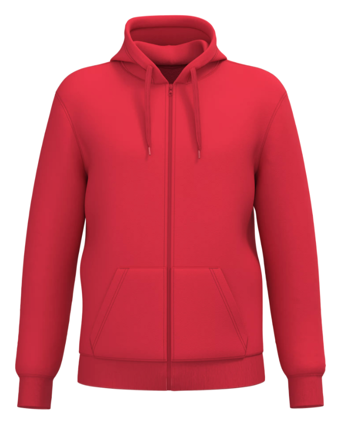 Veste à Capuche de Sport Unisexe Polycoton KARIBAN
