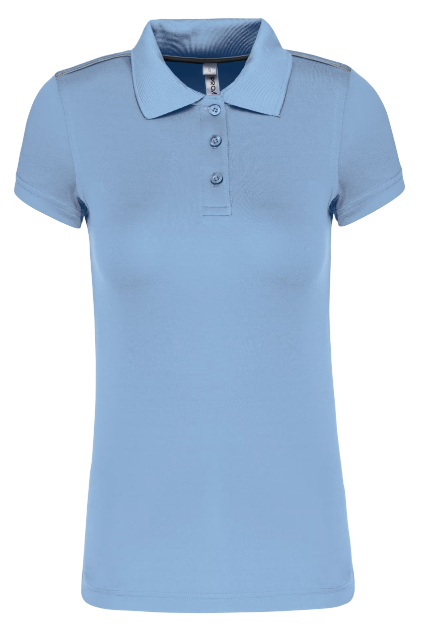 Polo de Sport Femme 100% Polyester Interlock PROACT