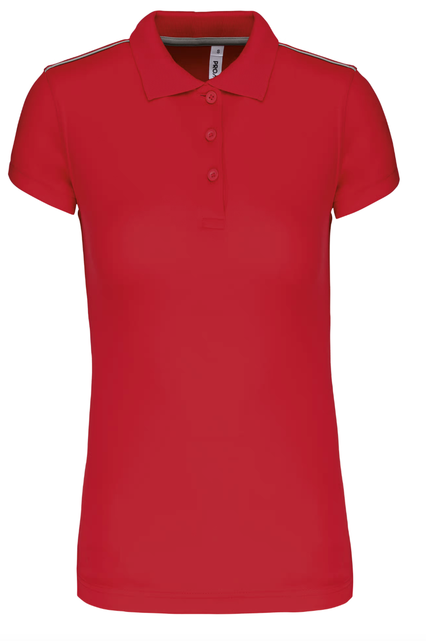 Polo de Sport Femme 100% Polyester Interlock PROACT