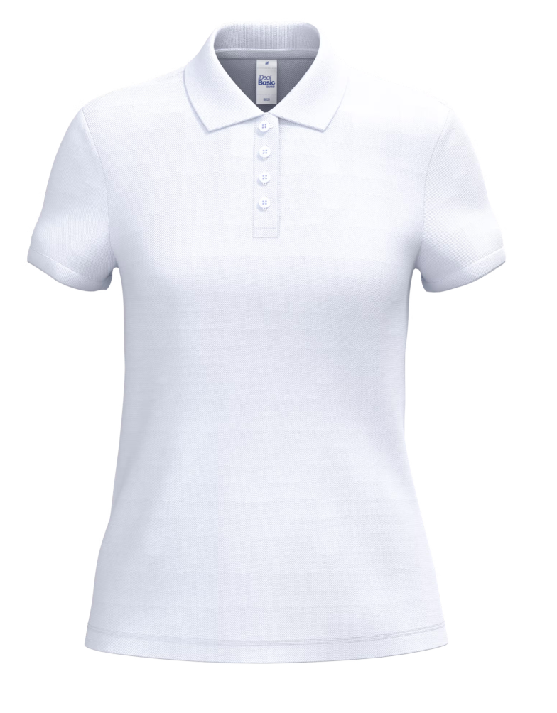 Polo de Sport Femme 100% Coton Piqué IDEAL BASIC BRAND