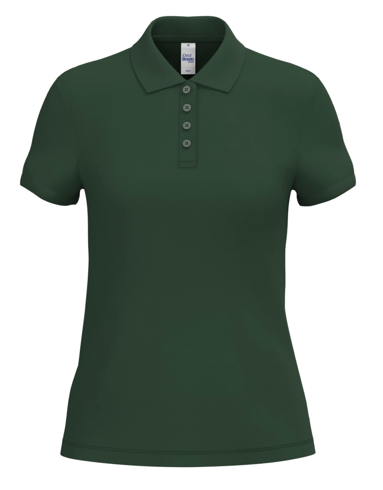 Polo de Sport Femme 100% Coton Piqué IDEAL BASIC BRAND