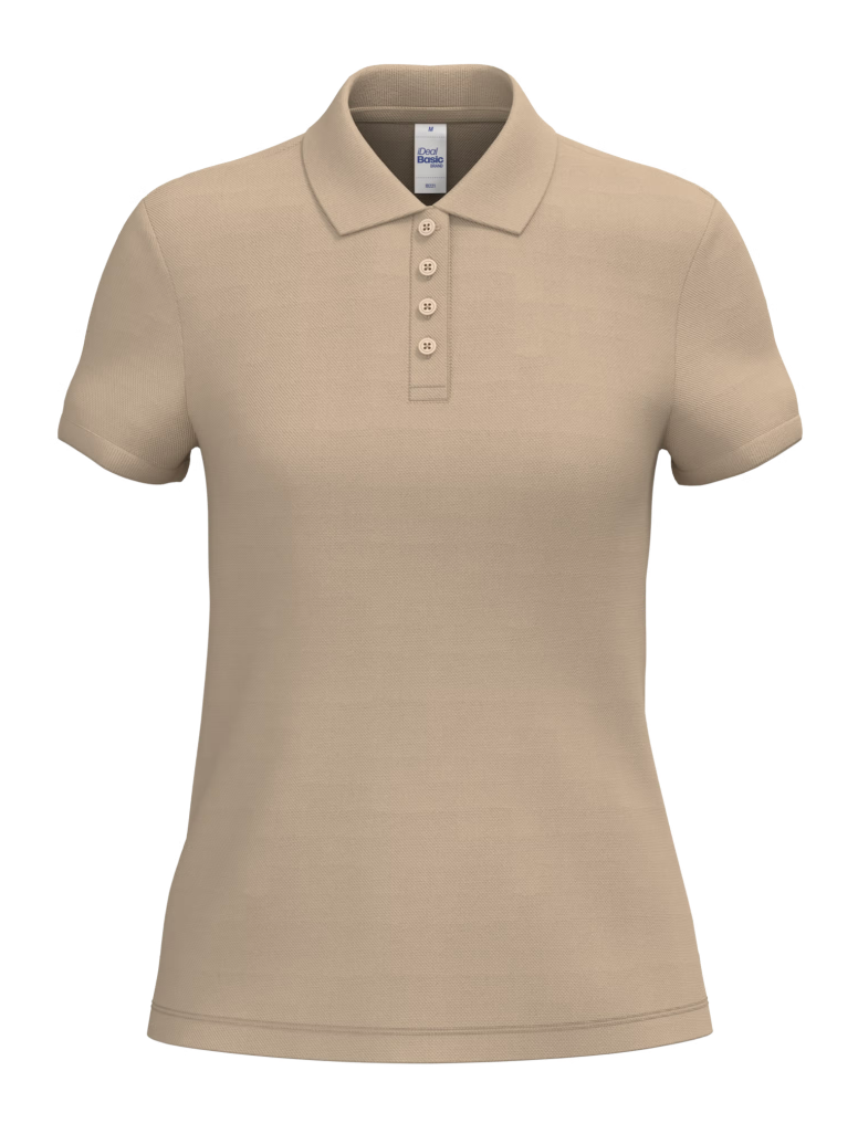 Polo de Sport Femme 100% Coton Piqué IDEAL BASIC BRAND