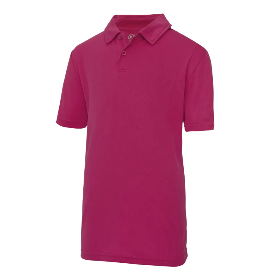 Polo de Sport Enfant Unisexe 100% Polyester AWDIS COOL
