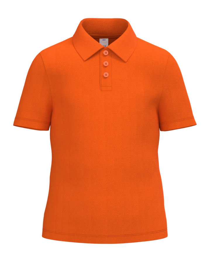 Polo de Sport Enfant Unisexe 100% Coton Piqué IDEAL BASIC BRAND
