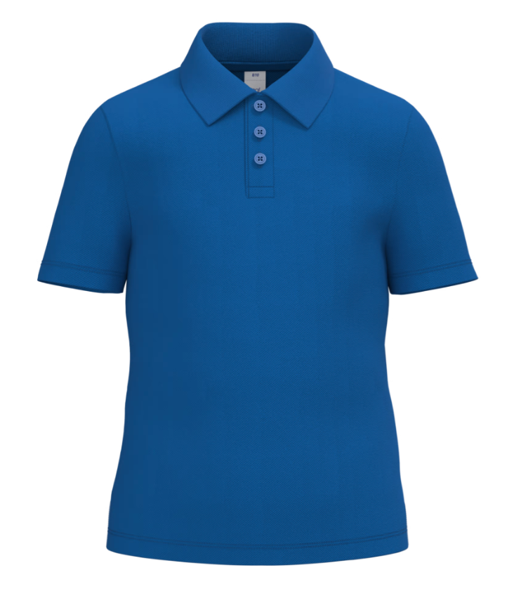 Polo de Sport Enfant Unisexe 100% Coton Piqué IDEAL BASIC BRAND