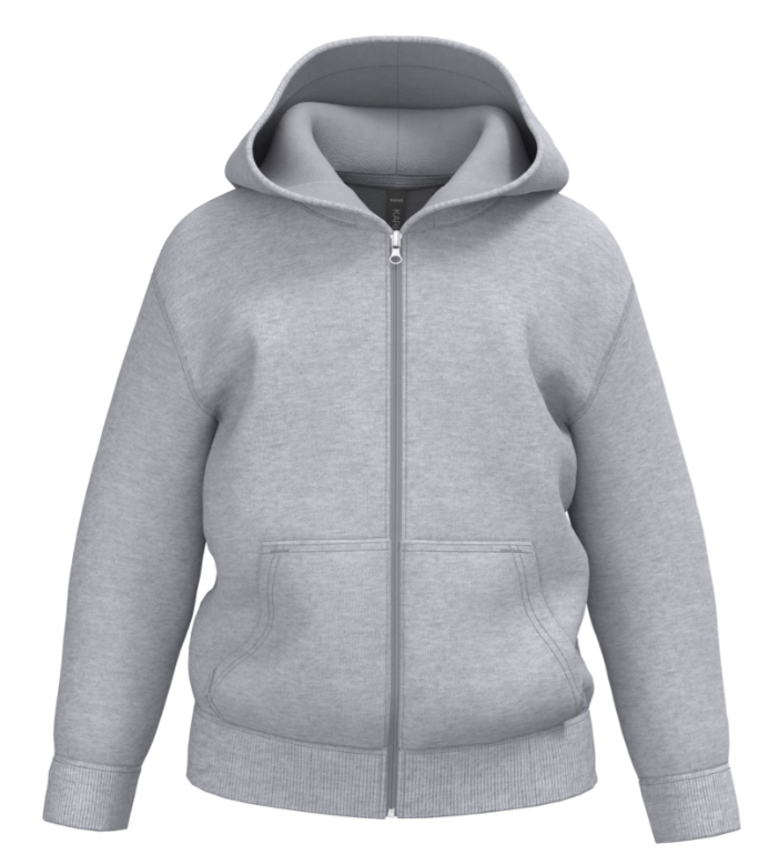 Veste à Capuche de Sport Enfant Unisexe Polycoton KARIBAN