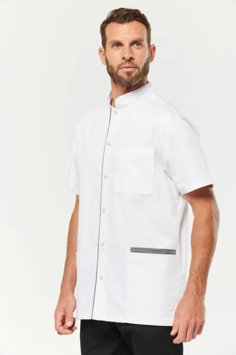 Blouse Médicale Homme Boutons-Pression WK