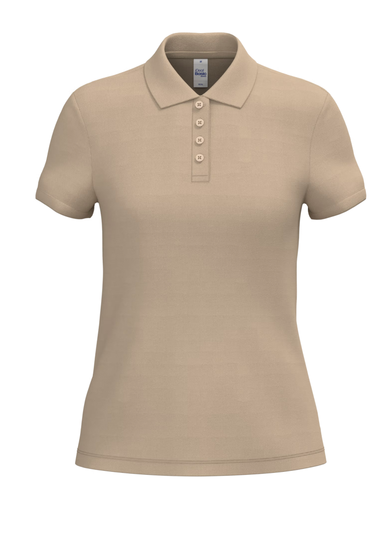 Polo Manches Courtes Femme 100% Coton Piqué IDEAL BASIC BRAND