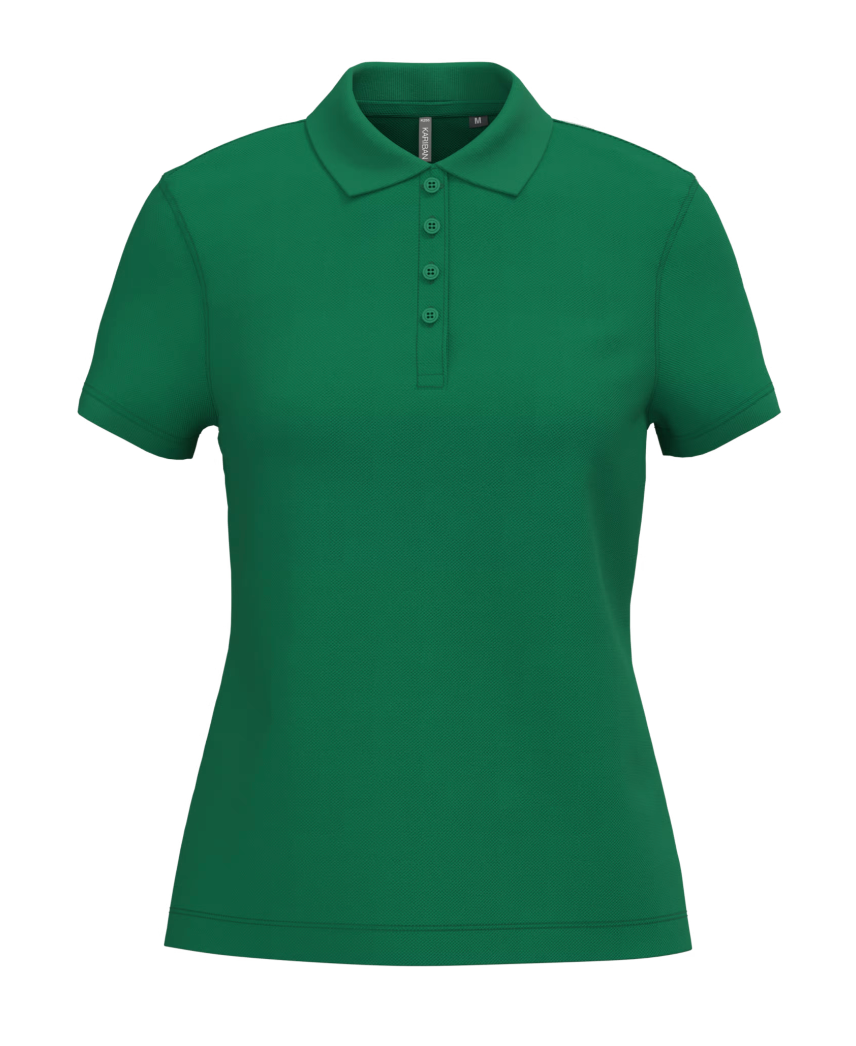 Polo Manches Courtes Femme Piqué KARIBAN