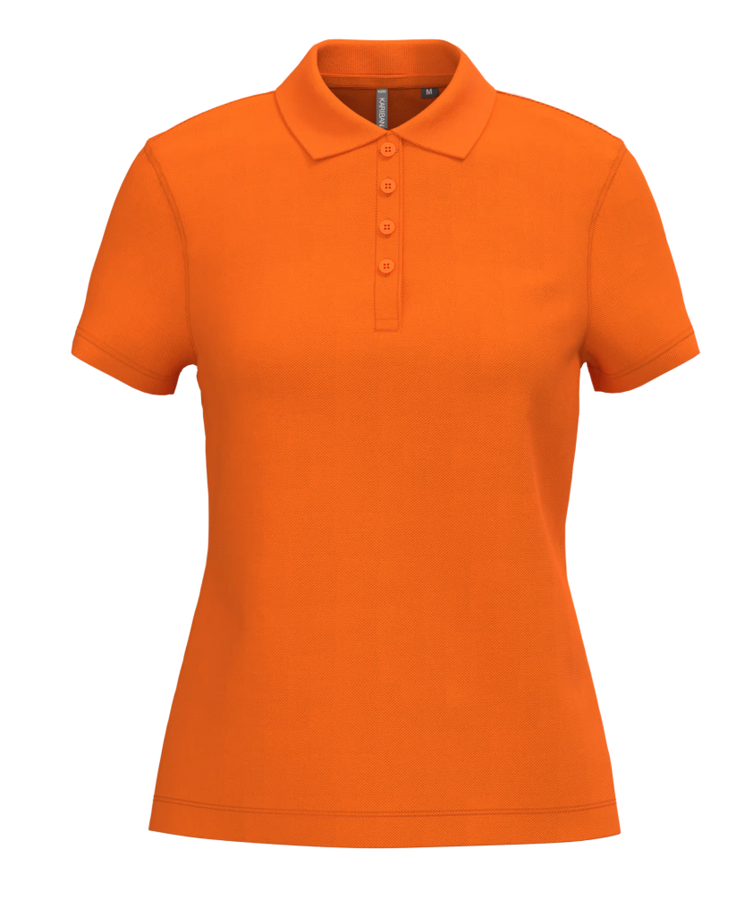 Polo Manches Courtes Femme Piqué KARIBAN