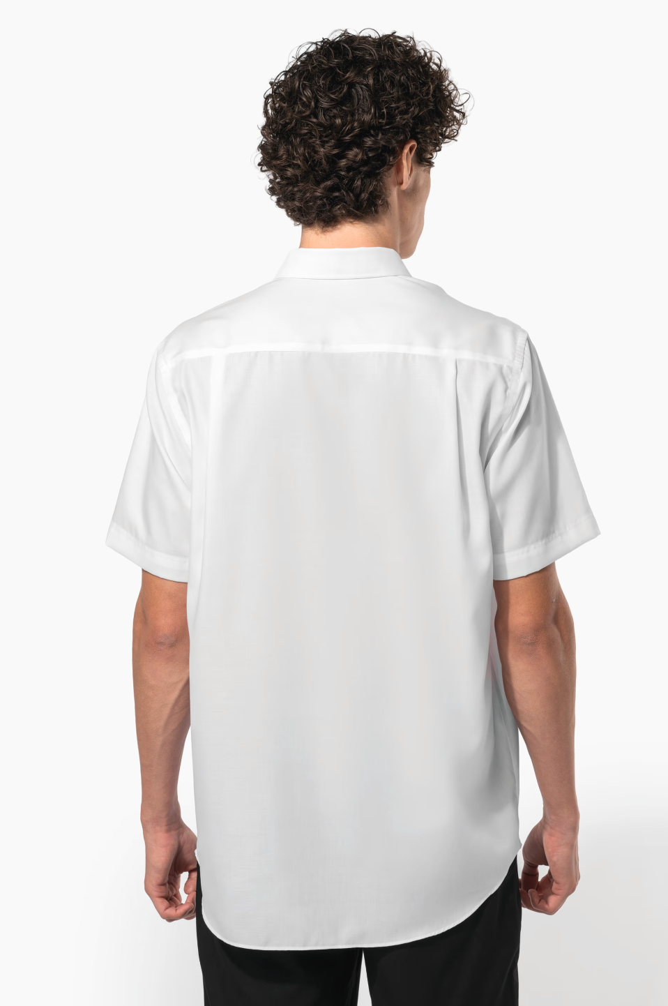 Chemise de Service Homme Manches Courtes Sans Repassage KARIBAN