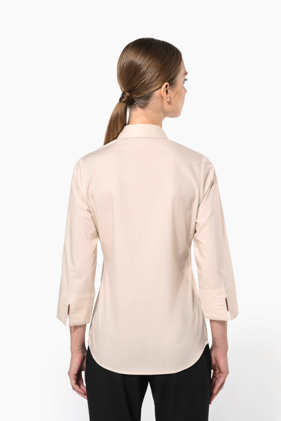 Chemise de Service Femme Manches 3/4 Polycoton KARIBAN
