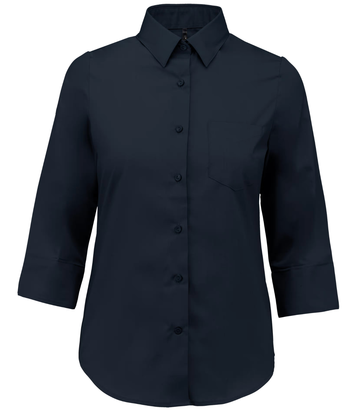 Chemise de Service Femme Manches 3/4 Polycoton KARIBAN