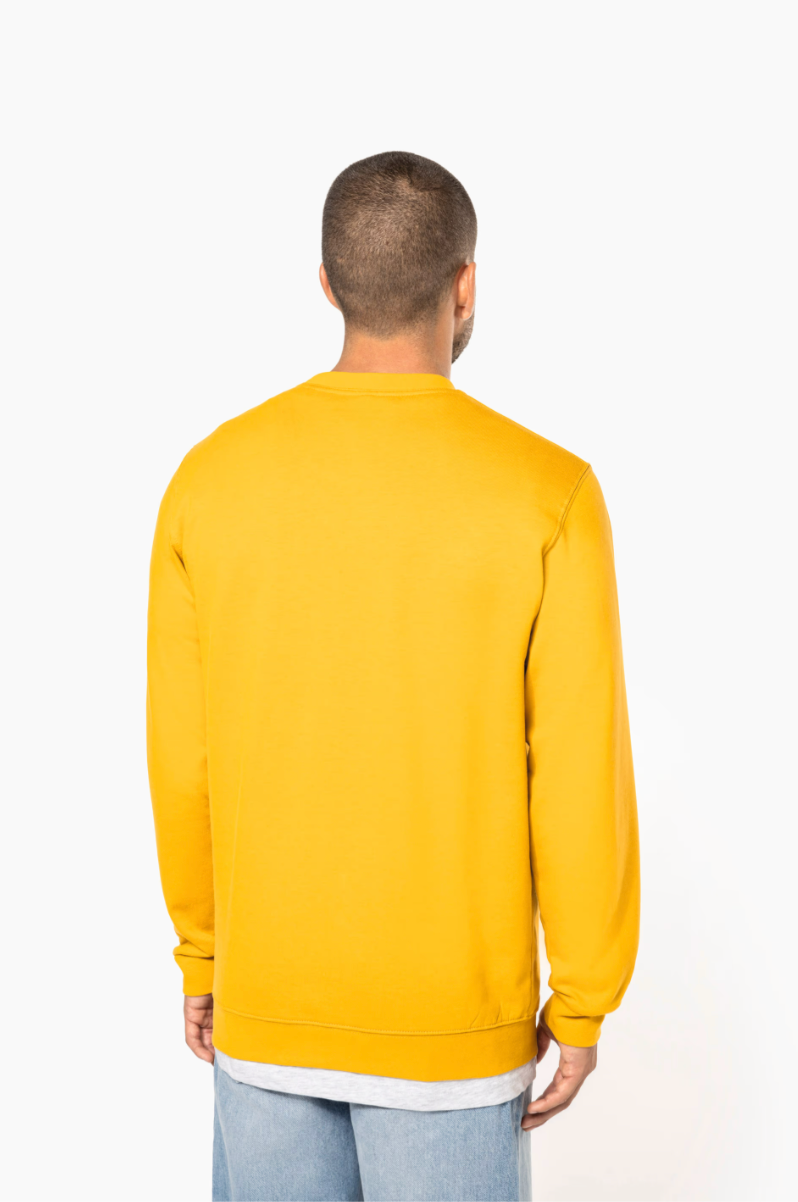 Sweat Sans Capuche de Sport Unisexe Polycoton KARIBAN