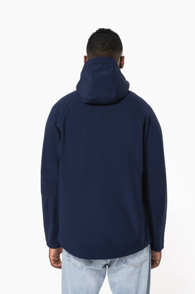 Softshell Homme à Capuche Amovible KARIBAN