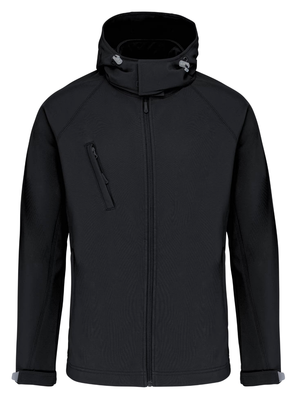 Softshell Homme à Capuche Amovible KARIBAN