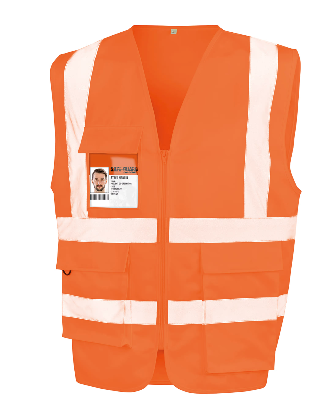 Gilet de Sécurité Haute Visibilité Unisexe Zippé RESULT