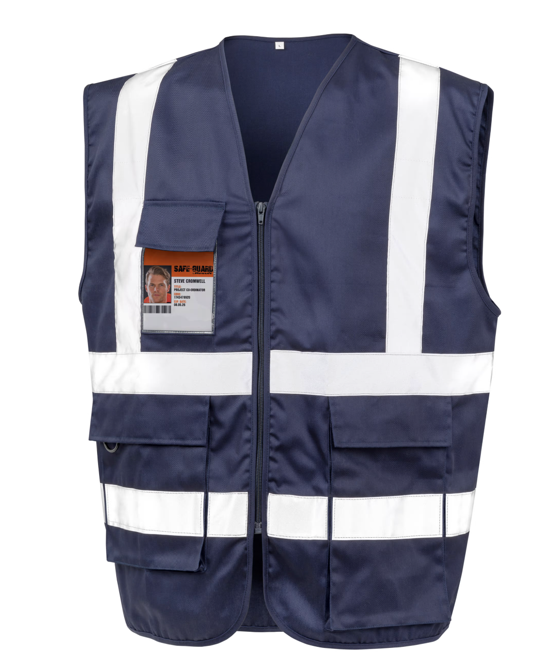 Gilet de Sécurité Haute Visibilité Unisexe Zippé RESULT