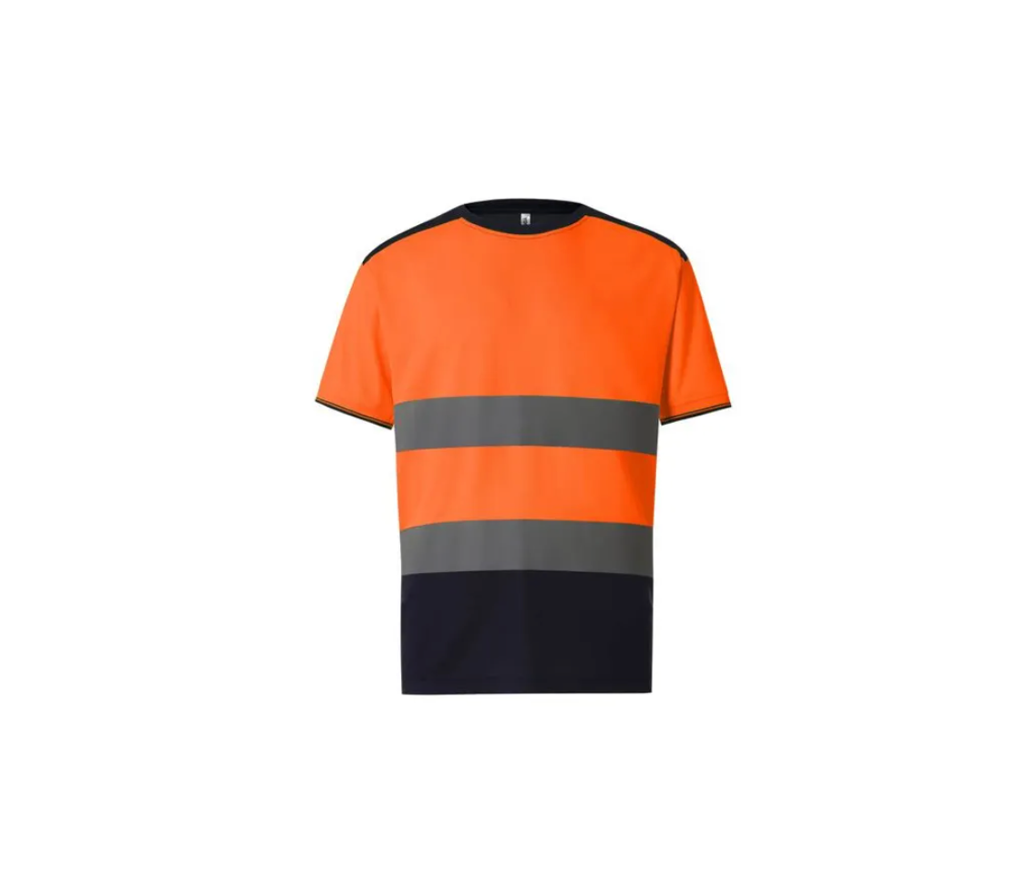 T-shirt de Travail Haute Visibilité Unisexe Manches Courtes YOKO