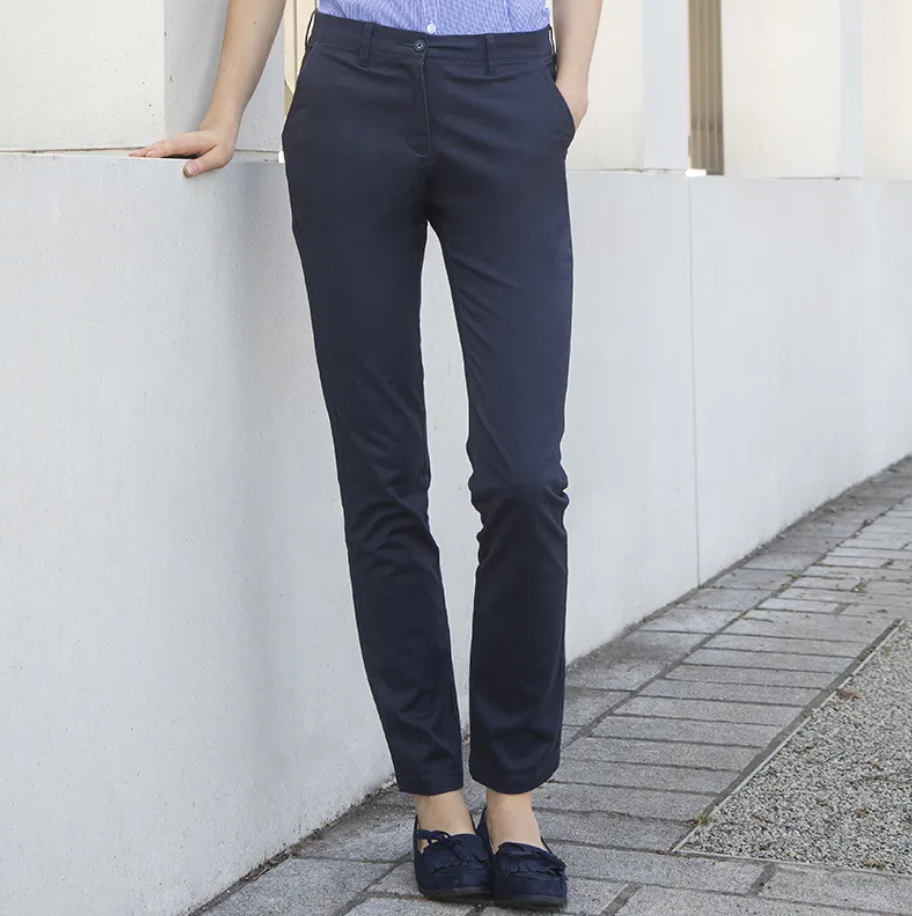 Pantalon de Service Femme Chino Stretch HENBURY