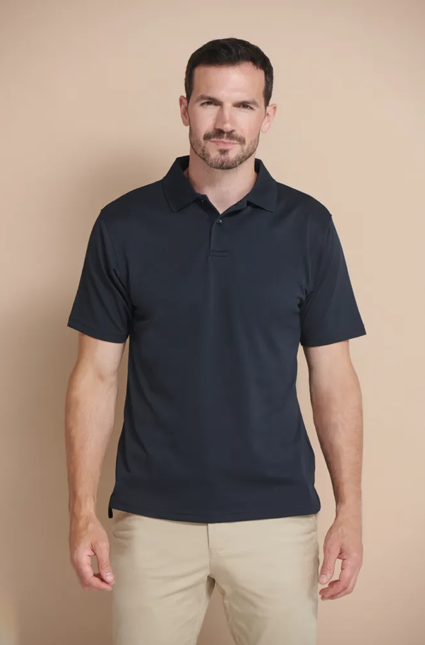Polo Homme 100% Polyester HENBURY