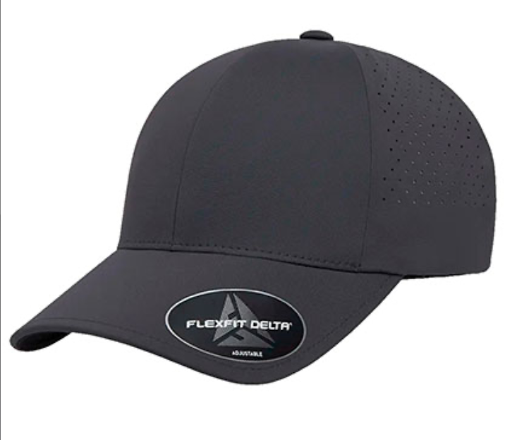 Casquette Delta Cap Grise Ajustable FLEXFIT | Tenues Pro